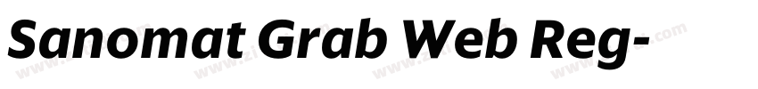 Sanomat Grab Web Reg字体转换